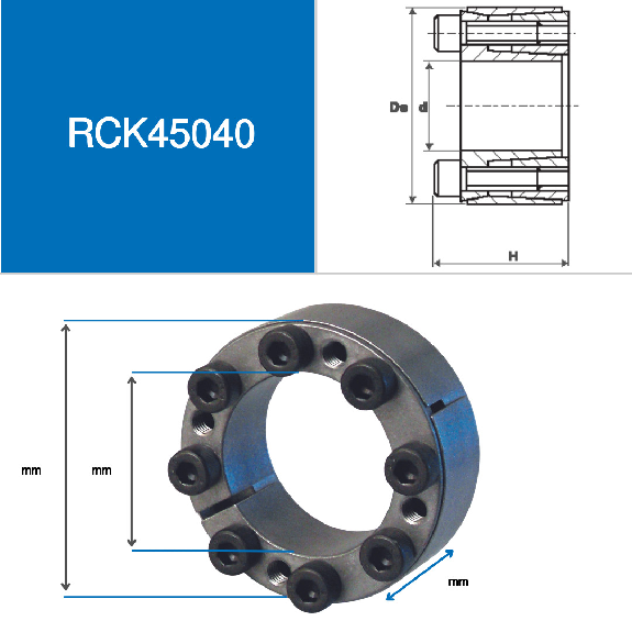 CMW - Klemmring RCK45 Durchmesser 40 X 62 CMW - Klemmring RCK45 Durchmesser 40 X 62-Beschreibung lesen