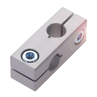 Système de fixation, Logement de tiges Ø12 mm, Aluminium - BMS CC-M-D12-B-00 (BAM002Z)-Lire la description