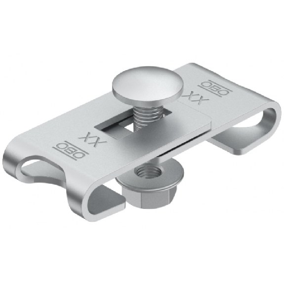 Morsetto angolare in acciaio zincato 56x23x16mm per passerelle grigliate GEV 36 G 6016715-Leggi tutto
