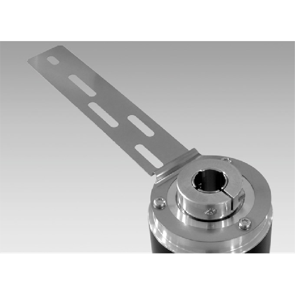 Ressort anti-rotation à un bras, fixation Ø64,5...281 mm, vis M4 - Kit de montage 021 Ressort anti-rotation à un bras, fixation Ø64,5...281 mm, vis M4 - Kit de montage 021-Lire la description