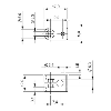 Bloc de serrage pour détecteur Ø5mm ou M5, PA 6, 17x12x9mm - BES 05,0-KB-1 (BAM0097) Bloc de serrage pour détecteur Ø5mm ou M5, PA 6, 17x12x9mm - BES 05,0-KB-1 (BAM0097)