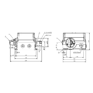 Mécanisme de commutation, Contact à ressort, 6x (BSE 44.0 ), Droite - BSW 819-493-06L3 (BSW000K)-Lire la description