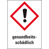 Gefahrensymbol Ausrufezeichen GHS 07, gesundheitsschädlich, Folie, 37x26mm, 12/Bogen, GHS-Verordnung Gefahrensymbol Ausrufezeichen GHS 07, gesundheitsschädlich, Folie, 37x26mm, 12/Bogen, GHS-Verordnung
