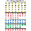 Aushang Sicherheitskennz.am Arbeitsplatz, deutsch/englisch, Kunststoff, 297x420mm, ASR A1.3, DIN EN ISO 7010 Aushang Sicherheitskennz.am Arbeitsplatz, deutsch/englisch, Kunststoff, 297x420mm, ASR A1.3, DIN EN ISO 7010