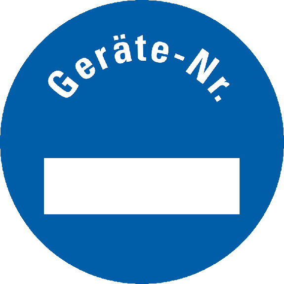Inventaretikett Geräte-Nr., blau, Dokumentenfolie, selbstklebend, Ø 30mm, 18/Bogen Inventaretikett Geräte-Nr., blau, Dokumentenfolie, selbstklebend, Ø 30mm, 18/Bogen-Beschreibung lesen