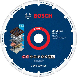Disco de corte para metal 180 x 22,23 mm-Leer más