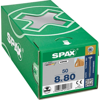 SPAX SeKo T-STAR+ 8,0x80/ 47 Wirox-Beschreibung lesen