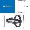 CMW - Klemmring RCK50 Durchmesser 100 X 114 CMW - Klemmring RCK50 Durchmesser 100 X 114