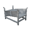 Schake Lager- und Transportpalette 1,20mx0,80mx0,82m verzinkt Schake Lager- und Transportpalette 1,20mx0,80mx0,82m verzinkt