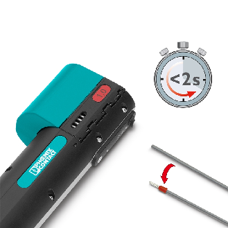 Outil de dénudage et sertissage automatique portable - CF CRIMPHANDY 0,75-Leggi tutto