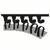 Set di fogli abrasivi 70 x 125 mm Set di fogli abrasivi 70 x 125 mm