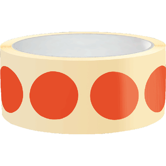 Markierungspunkte, rot, Folie, selbstklebend, Ø 10mm, 100/Rolle Markierungspunkte, rot, Folie, selbstklebend, Ø 10mm, 100/Rolle-Beschreibung lesen