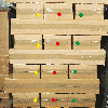 Markierungspunkte, rot, Folie, selbstklebend, Ø 10mm, 100/Rolle Markierungspunkte, rot, Folie, selbstklebend, Ø 10mm, 100/Rolle