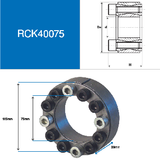 CMW - Dischi termoretraibili RCK40 diametro 75 X 115-Leggi tutto