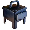 Coffret 649 en caoutchouc, vide avec volet 10M - 6499901 Coffret 649 en caoutchouc, vide avec volet 10M - 6499901