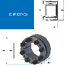 CMW - Disco termoretraibile RCK13 diametro 100 X 145