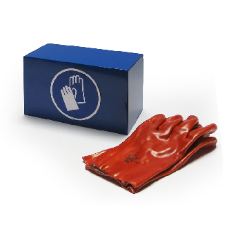 Boîte de rangement BOX acier pour gants taille M-Lire la description