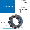 CMW - Disco di calettamento RCK45A, diametro 28 X 50