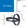 CMW - Dischi termoretraibili RCK50 diametro 30 X 35