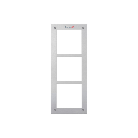 L-BL-5013 ITS, Einbaublende für Türsprechanlage für 3 Module L-BL-5013 ITS, Einbaublende für Türsprechanlage für 3 Module-Beschreibung lesen