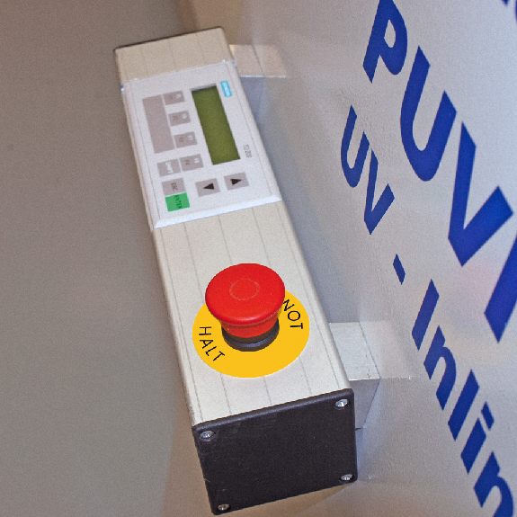 NOT-HALT-Kontrastunterlage mit Nase, RoHS konform, Folie, selbstklebend, Ø 60/22,5mm NOT-HALT-Kontrastunterlage mit Nase, RoHS konform, Folie, selbstklebend, Ø 60/22,5mm-Beschreibung lesen