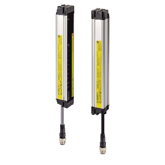Barrière sécurité T4 H=1265mm Rés=25mm P=7m NPN Cascadable Basic - F3SJ-B1265N25-01T-Lire la description