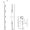 Barrière sécurité T4 H=0120mm Rés=24mm autonome fixation O-Fix - C4MT-01224ABB03BB0