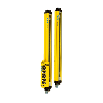 Barrière sécurité T4 3fx Rés=450mm (R) P=70m LED / M26x11+FE / M12x5 - M40E-034523RB0-Lire la description
