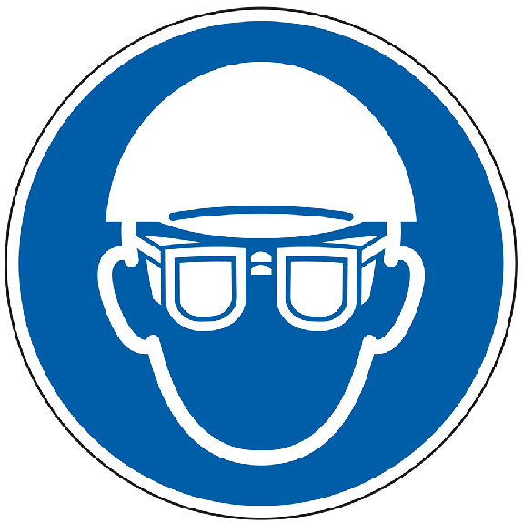 Gebotsschild Kopf- und Augenschutz benutzen, praxisbewährt, Folie, selbstklebend, Ø 200mm, BGV A8 Gebotsschild Kopf- und Augenschutz benutzen, praxisbewährt, Folie, selbstklebend, Ø 200mm, BGV A8-Beschreibung lesen