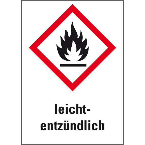 Gefahrensymbol Flamme GHS 02, leichtentzündlich, Folie, 37x26mm, 12/Bogen, GHS-Verordnung Gefahrensymbol Flamme GHS 02, leichtentzündlich, Folie, 37x26mm, 12/Bogen, GHS-Verordnung-Beschreibung lesen