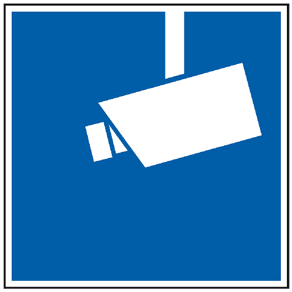 Hinweisschild Video-Infozeichen, Kunststoff, 200x200mm Hinweisschild Video-Infozeichen, Kunststoff, 200x200mm-Beschreibung lesen