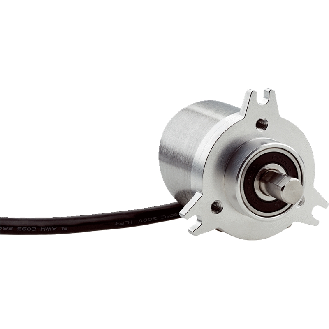 Codeur inc. Ø50mm Axe plein 8mm 2000i/t 7-30Vdc HTL/PushPull C0,5m - DBS50E-SKEJ02000-Lire la description
