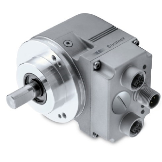 Codeur abs. Ø58mm multitours PROFINET IO Axe plein 10mm 10-30Vdc IP65 - EAL580-SC0.5WPT.18130.A-Lire la description