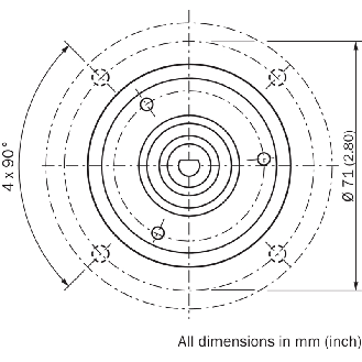 Codeur inc. Ø60mm Axe plein 6mm 2000i/t 5V TTL/RS232 M23 12P - DBS60E-S1AA02000-Lire la description