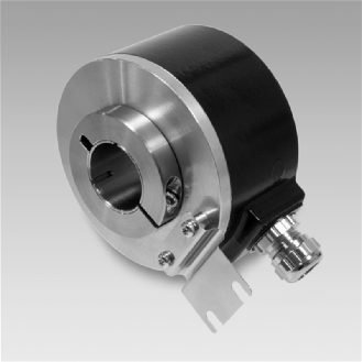 Codeur inc. Ø80mm Axe trav. 25mm 1024i/t 8-30Vdc HTL,PushPull - ITD 40 A 4 Y79 1024 H NI H2SK12 S 25 (11195764)-Lire la description