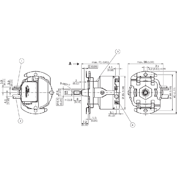 Codeur absolu monotour feedback moteur HIPERFACE DSL - EKS36-0KF0B018A Codeur absolu monotour feedback moteur HIPERFACE DSL - EKS36-0KF0B018A-Lire la description