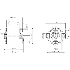 Codeur abs. multitours Ø60mm Axe creux 12mm Ethernet/IP - AFM60A-BEIB018X12
