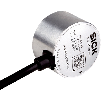 Codeur inc. Ø40mm Axe plein 6mm 0100i/t 10-27V HTL/Push pull c2m - DLS40E-S3GV00100-Lire la description