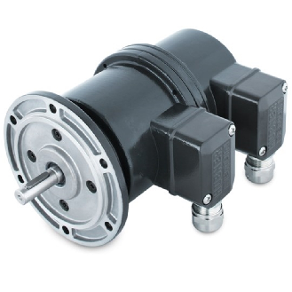 Double codeur inc. Ø115 Axe plein 11mm 9-30V 1024i/t HTL/1024i/t/ HTL - POG9G DN 1024 I / DN 1024 I-Lire la description