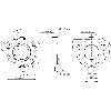 Codeur abs. monotour feedback moteur HIPERFACE - SES90-HN050AK22