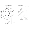 Codeur abs. monotour feedback moteur HIPERFACE - SES90-HN050AK22