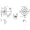 Codeur abs. de séc. multitours Axe plein 10mm SSI + Sin/Cos M23 12P - AFM60S-S4SA032768
