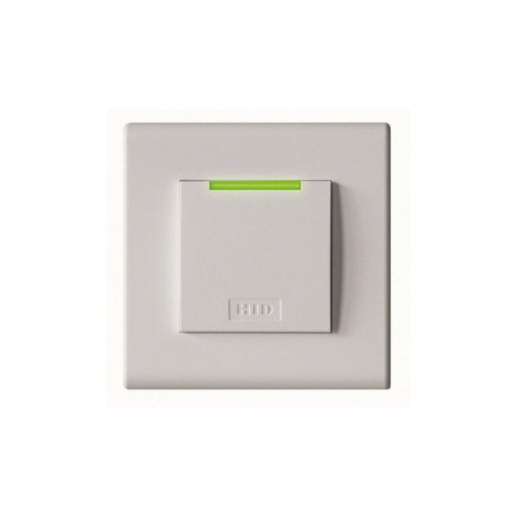 iCLASS SE R95A Unterputz Decor Leser, 13,56MHz, grau, Wiegand-Schnittstelle-Beschreibung lesen