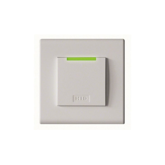 iCLASS SE R95A Unterputz Decor Leser, 13,56MHz, grau, Wiegand-Schnittstelle-Beschreibung lesen