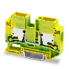 Bloc de jonction de protection, Push-X, 2,5 - 25mm², vert/jaune - XTV 16-PE