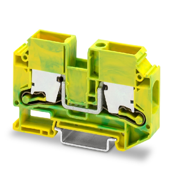 Bloc de jonction de protection, Push-X, 2,5 - 25mm², vert/jaune - XTV 16-PE-Lire la description