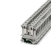 Bloc de jonction simple, à vis, 0,5 - 16mm², 57A, 800V, gris - UK 10 N