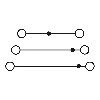 Bloc de jonction à 3 étages, à vis, 0,14 - 4mm², 19A, 500V, bleu - UT 2,5-3L BU Bloc de jonction à 3 étages, à vis, 0,14 - 4mm², 19A, 500V, bleu - UT 2,5-3L BU