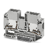 Bloc de jonction simple, Push-X, 2,5 - 25mm², 76A, 1000V, gris - XTV 16
