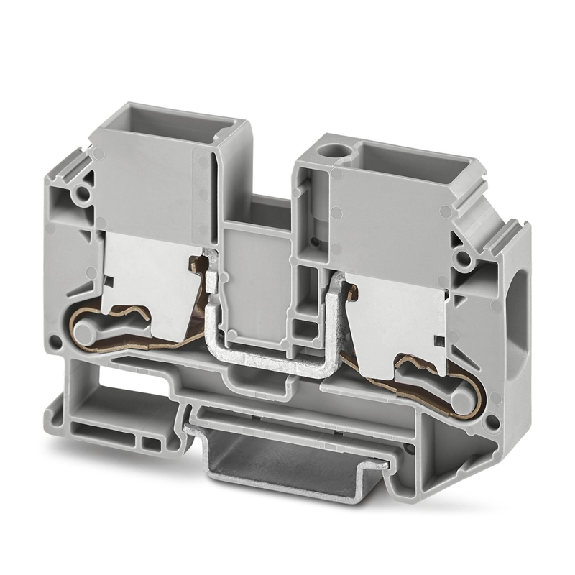 Bloc de jonction simple, Push-X, 2,5 - 25mm², 76A, 1000V, gris - XTV 16-Lire la description
